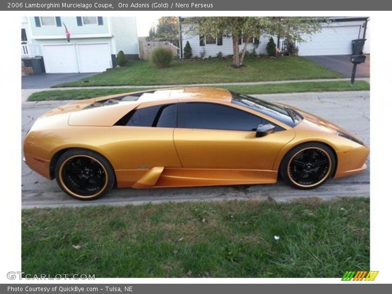 Oro Adonis (Gold) / Nero Perseus 2006 Lamborghini Murcielago Coupe