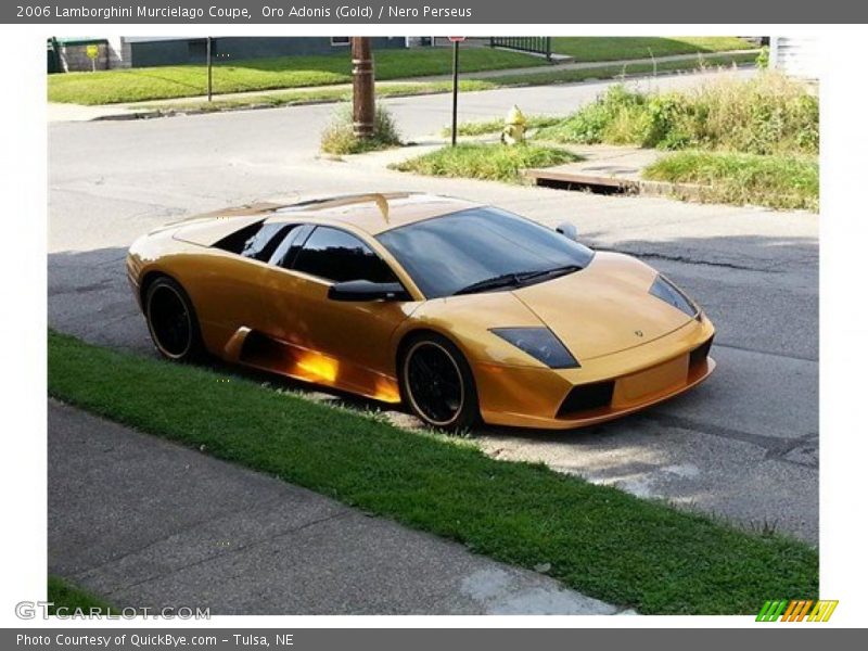 Oro Adonis (Gold) / Nero Perseus 2006 Lamborghini Murcielago Coupe
