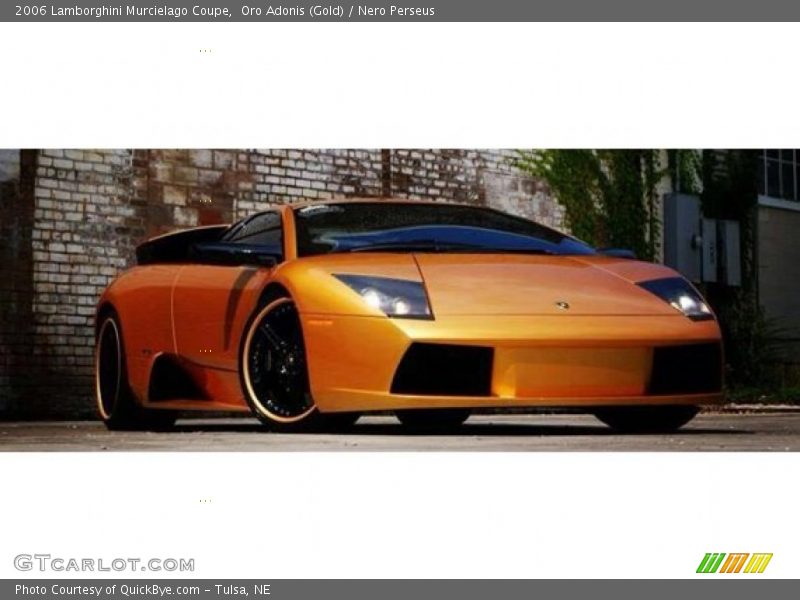 Oro Adonis (Gold) / Nero Perseus 2006 Lamborghini Murcielago Coupe