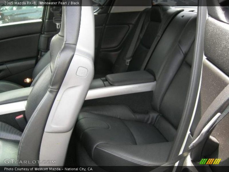 Whitewater Pearl / Black 2005 Mazda RX-8