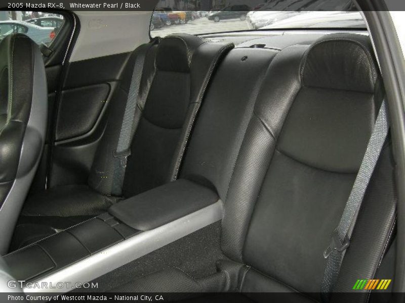 Whitewater Pearl / Black 2005 Mazda RX-8