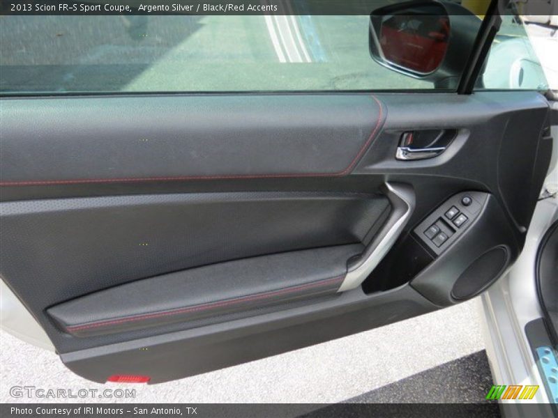 Argento Silver / Black/Red Accents 2013 Scion FR-S Sport Coupe