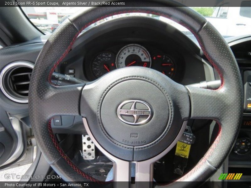 Argento Silver / Black/Red Accents 2013 Scion FR-S Sport Coupe