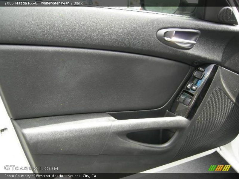 Whitewater Pearl / Black 2005 Mazda RX-8