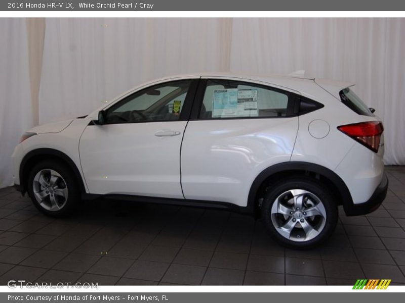 White Orchid Pearl / Gray 2016 Honda HR-V LX