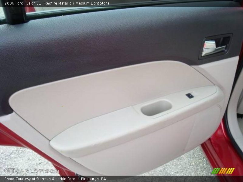 Redfire Metallic / Medium Light Stone 2006 Ford Fusion SE