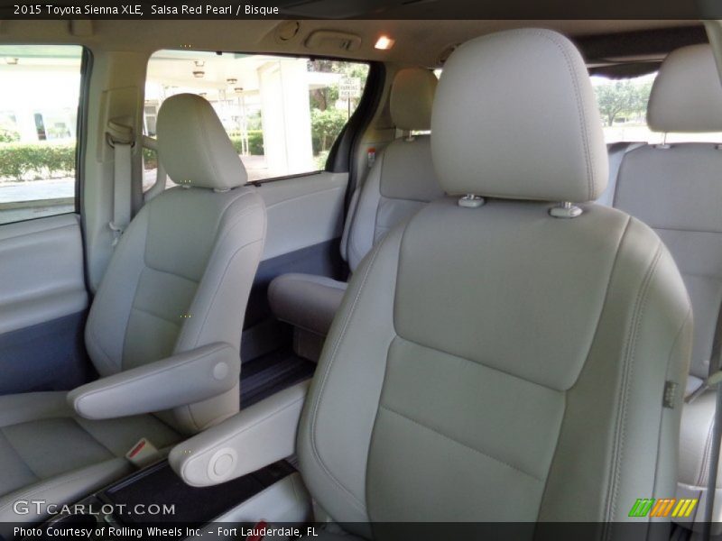 Salsa Red Pearl / Bisque 2015 Toyota Sienna XLE