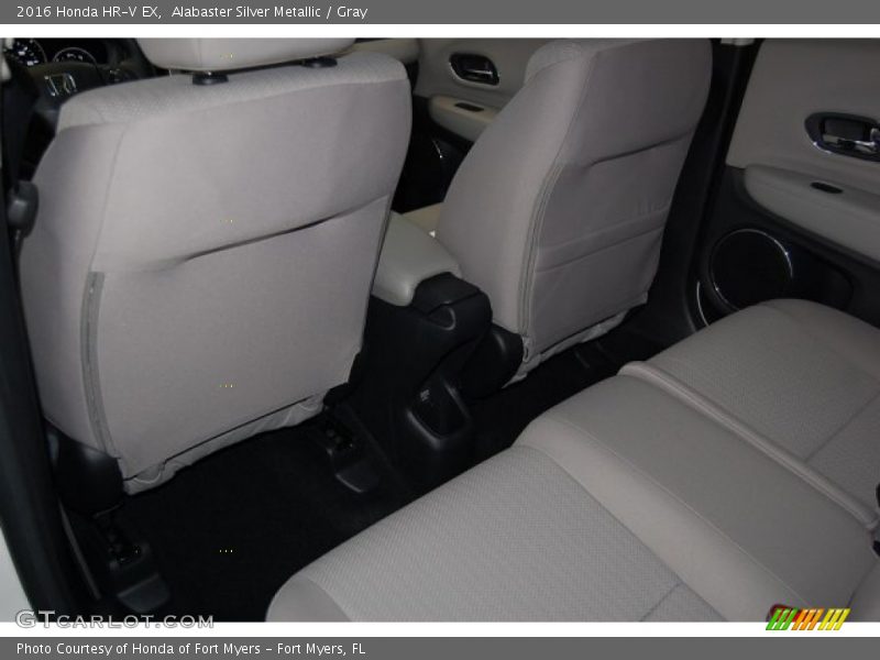 Alabaster Silver Metallic / Gray 2016 Honda HR-V EX