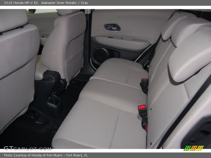 Alabaster Silver Metallic / Gray 2016 Honda HR-V EX