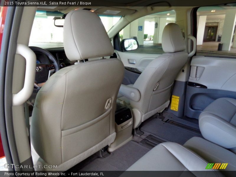 Salsa Red Pearl / Bisque 2015 Toyota Sienna XLE