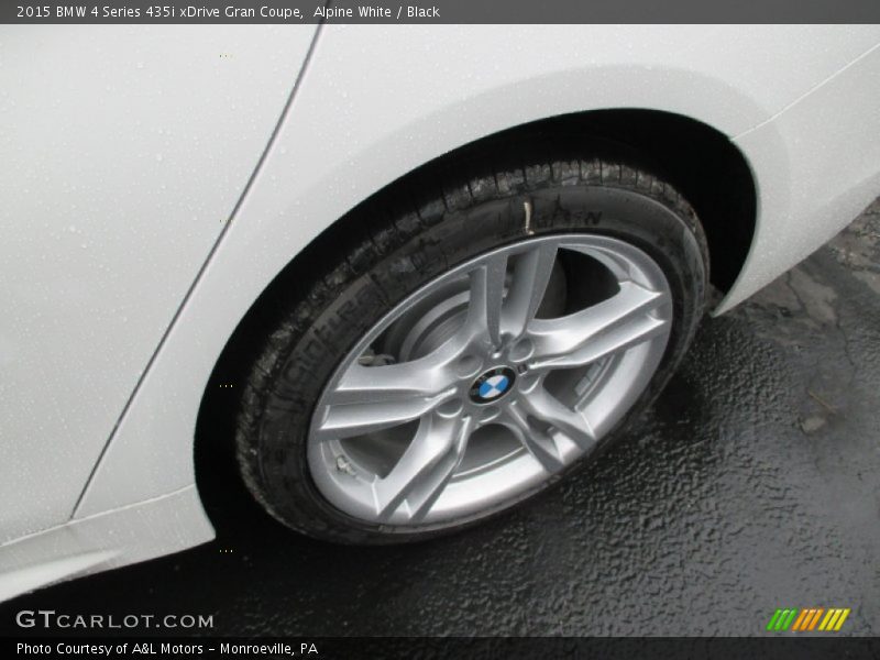 Alpine White / Black 2015 BMW 4 Series 435i xDrive Gran Coupe