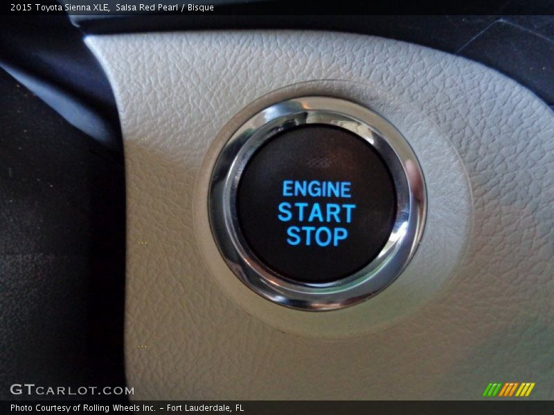 Salsa Red Pearl / Bisque 2015 Toyota Sienna XLE