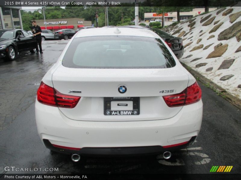 Alpine White / Black 2015 BMW 4 Series 435i xDrive Gran Coupe