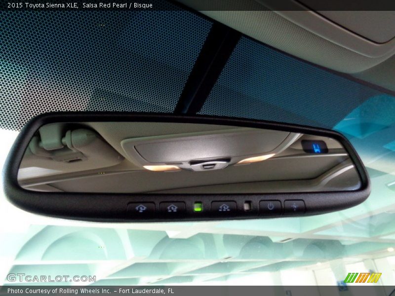 Salsa Red Pearl / Bisque 2015 Toyota Sienna XLE