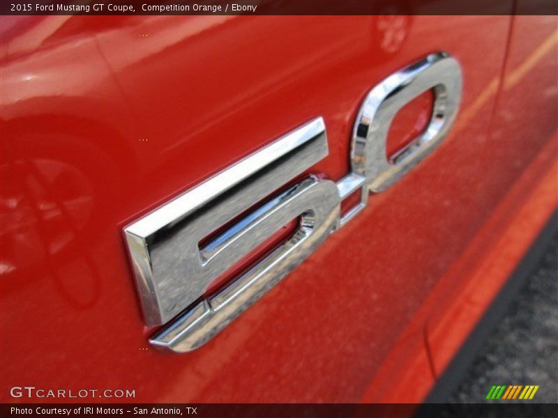 Competition Orange / Ebony 2015 Ford Mustang GT Coupe