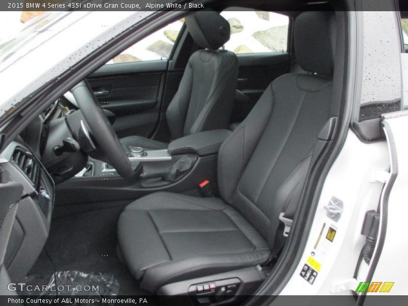 Alpine White / Black 2015 BMW 4 Series 435i xDrive Gran Coupe