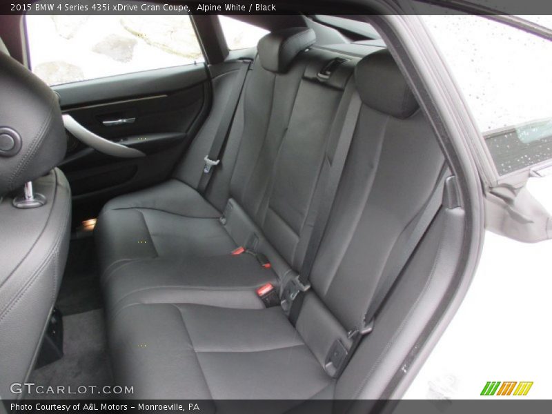 Alpine White / Black 2015 BMW 4 Series 435i xDrive Gran Coupe