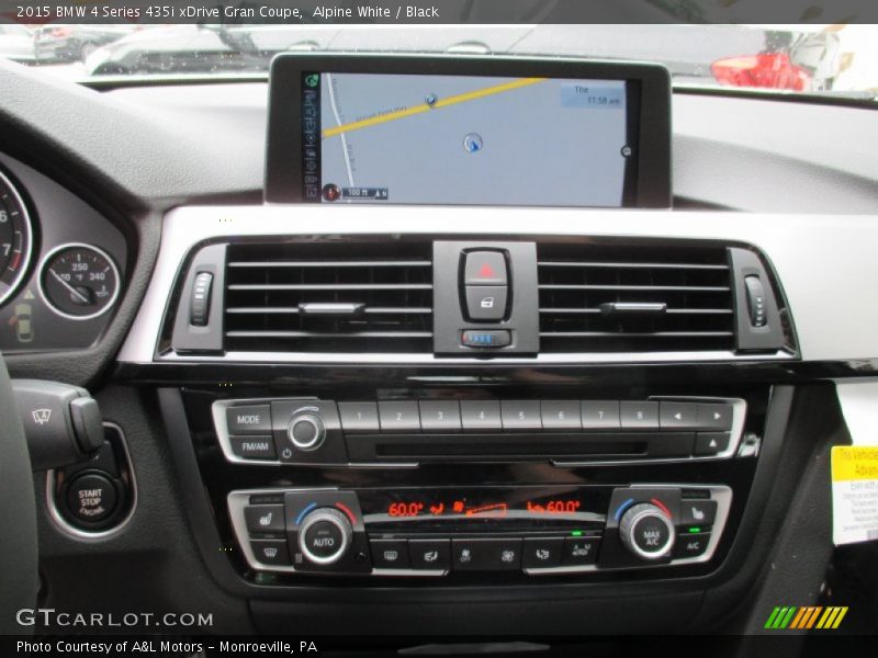 Alpine White / Black 2015 BMW 4 Series 435i xDrive Gran Coupe
