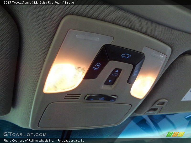 Salsa Red Pearl / Bisque 2015 Toyota Sienna XLE