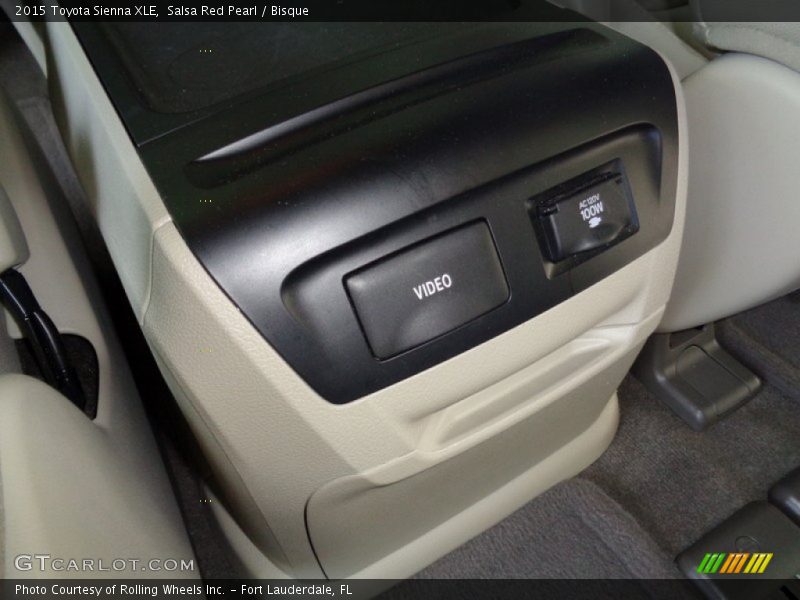 Salsa Red Pearl / Bisque 2015 Toyota Sienna XLE