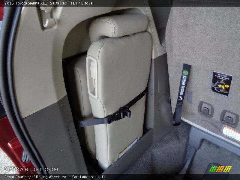 Salsa Red Pearl / Bisque 2015 Toyota Sienna XLE