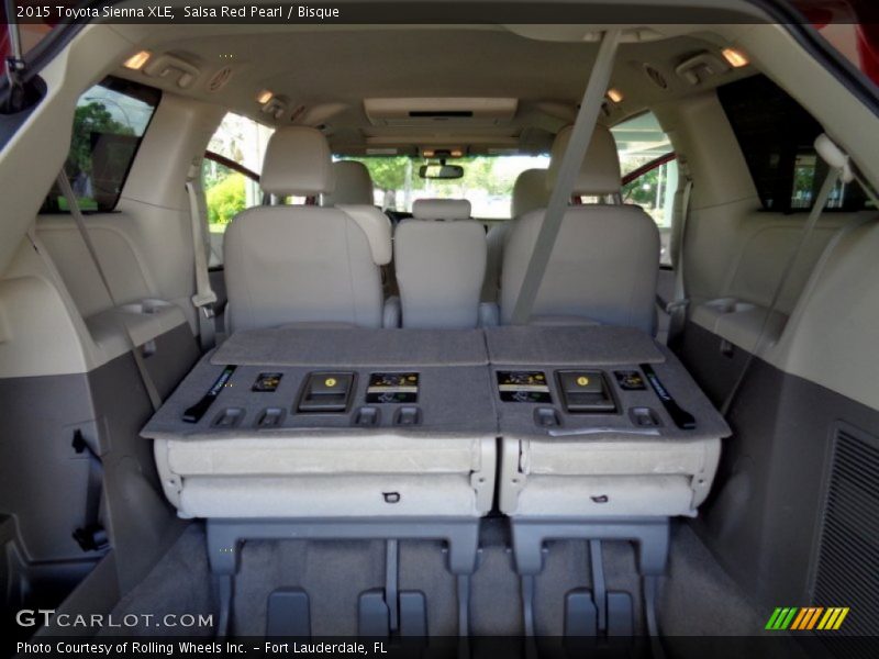 Salsa Red Pearl / Bisque 2015 Toyota Sienna XLE