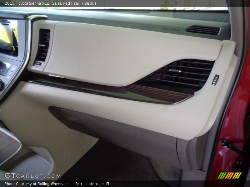 Salsa Red Pearl / Bisque 2015 Toyota Sienna XLE