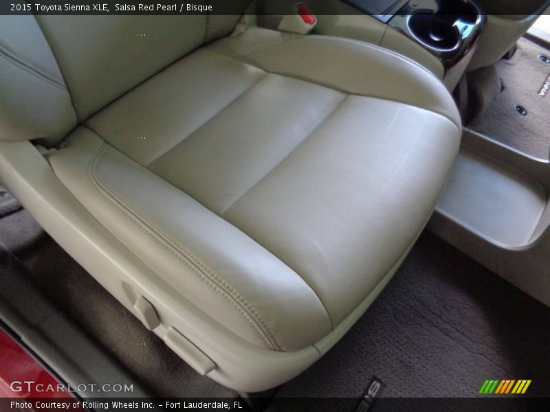 Salsa Red Pearl / Bisque 2015 Toyota Sienna XLE