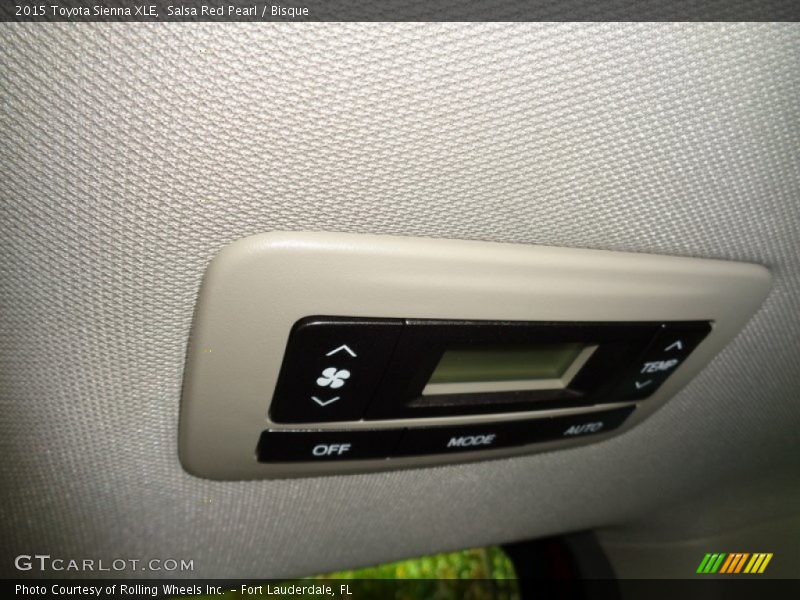 Salsa Red Pearl / Bisque 2015 Toyota Sienna XLE