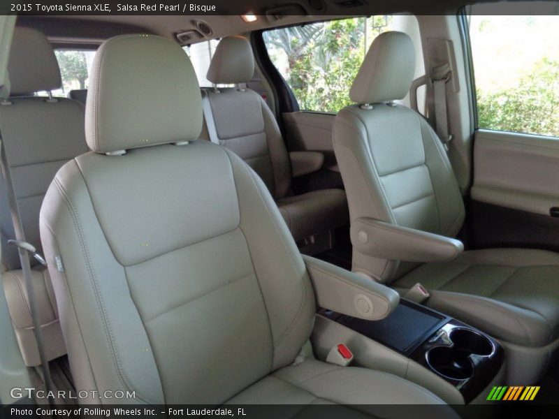 Salsa Red Pearl / Bisque 2015 Toyota Sienna XLE