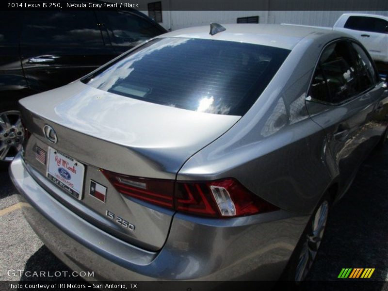 Nebula Gray Pearl / Black 2014 Lexus IS 250