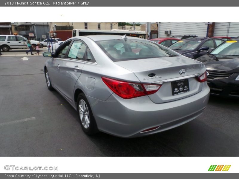 Radiant Silver / Gray 2013 Hyundai Sonata GLS