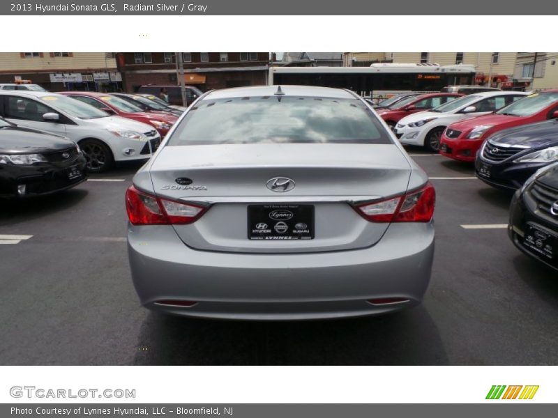 Radiant Silver / Gray 2013 Hyundai Sonata GLS