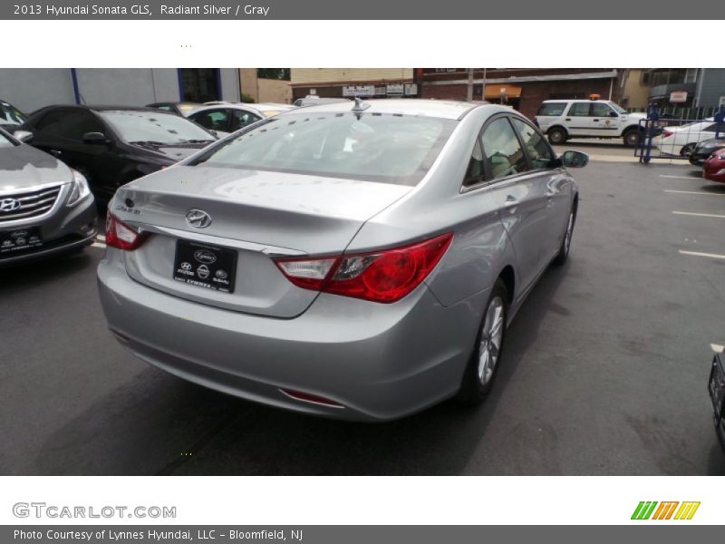 Radiant Silver / Gray 2013 Hyundai Sonata GLS
