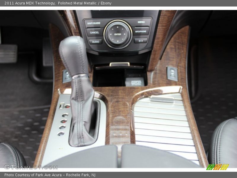 Polished Metal Metallic / Ebony 2011 Acura MDX Technology