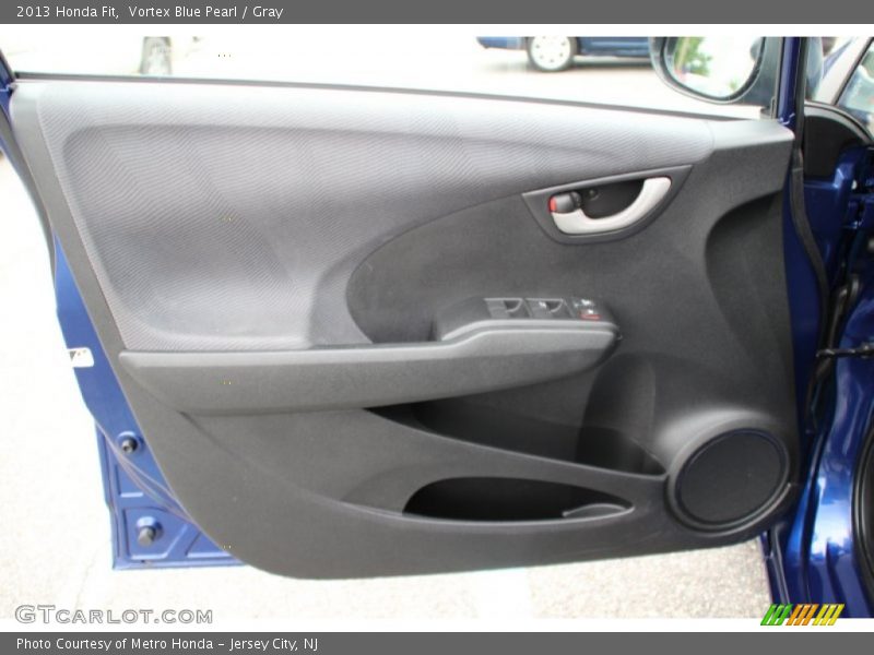 Vortex Blue Pearl / Gray 2013 Honda Fit