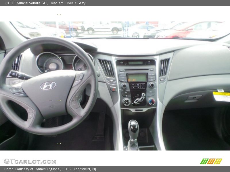 Radiant Silver / Gray 2013 Hyundai Sonata GLS