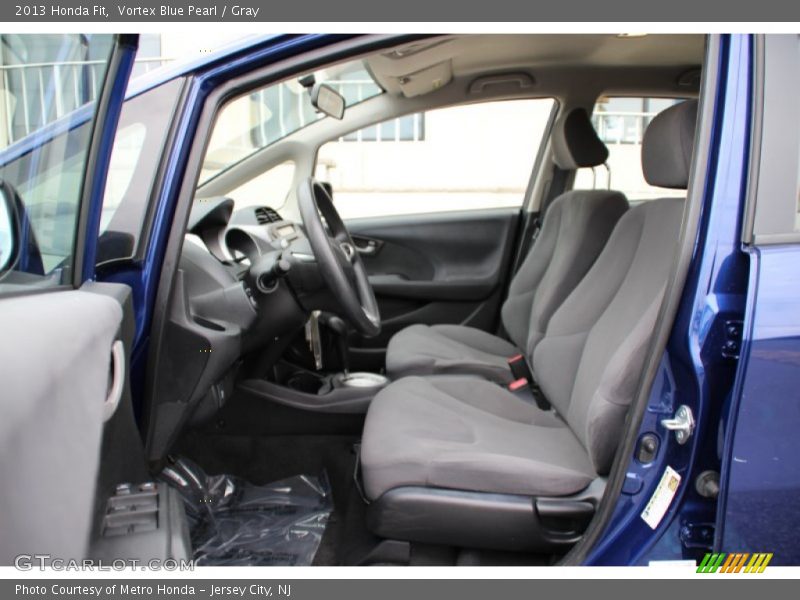 Vortex Blue Pearl / Gray 2013 Honda Fit