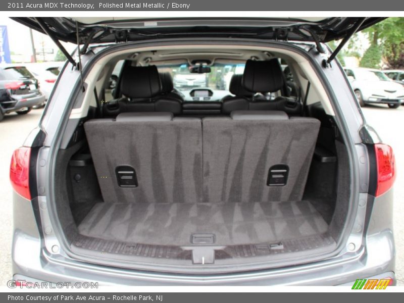 Polished Metal Metallic / Ebony 2011 Acura MDX Technology
