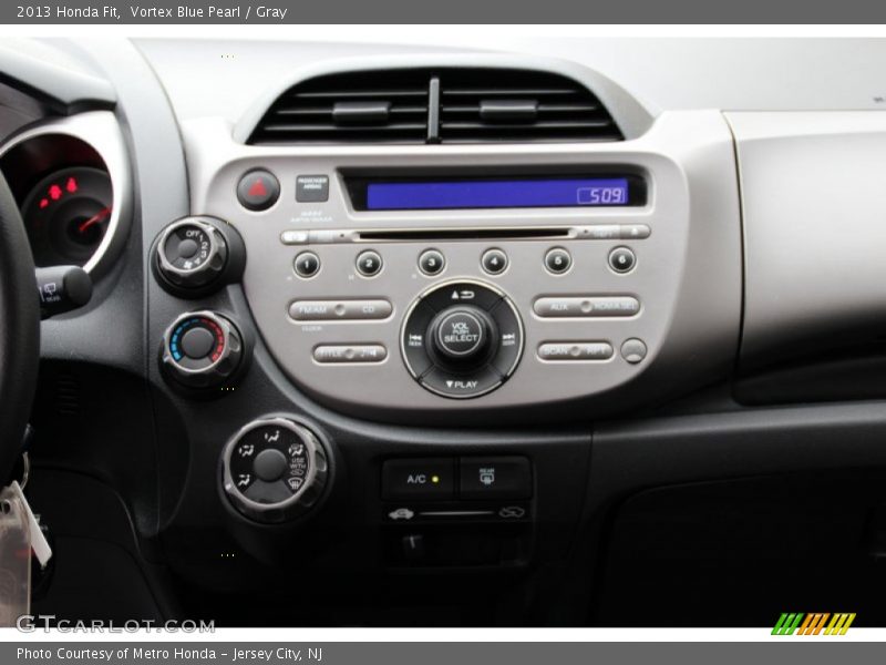 Vortex Blue Pearl / Gray 2013 Honda Fit