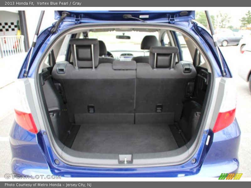 Vortex Blue Pearl / Gray 2013 Honda Fit