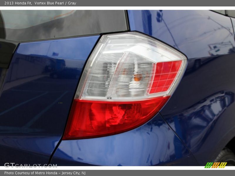 Vortex Blue Pearl / Gray 2013 Honda Fit