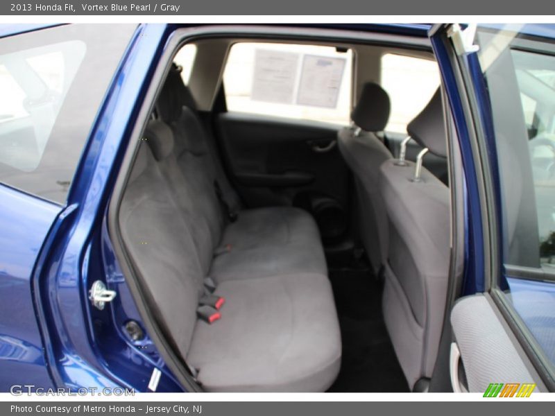Vortex Blue Pearl / Gray 2013 Honda Fit