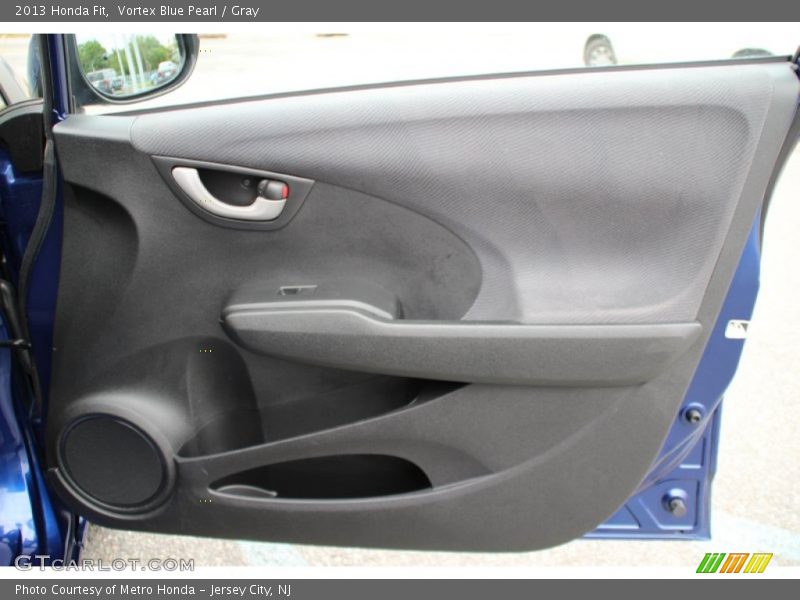 Vortex Blue Pearl / Gray 2013 Honda Fit