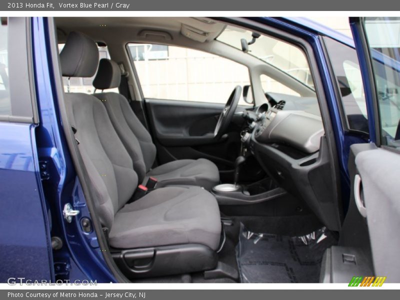 Vortex Blue Pearl / Gray 2013 Honda Fit