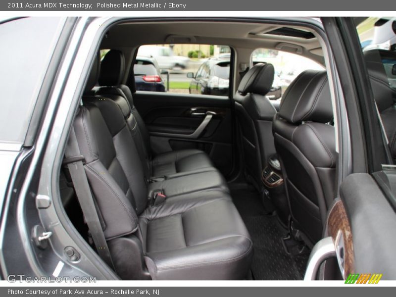 Polished Metal Metallic / Ebony 2011 Acura MDX Technology