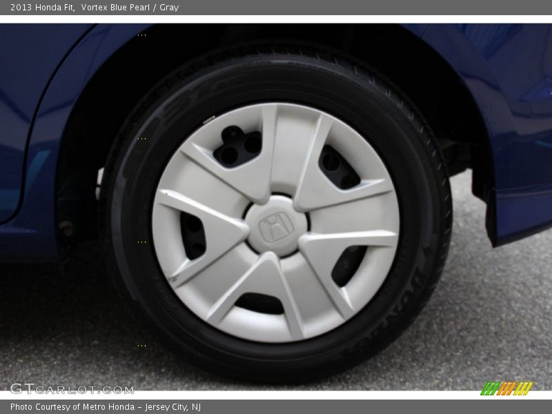 Vortex Blue Pearl / Gray 2013 Honda Fit