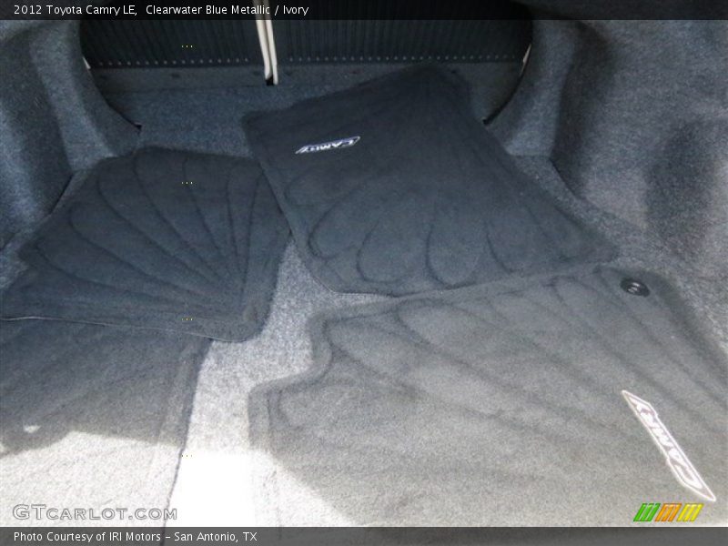 Clearwater Blue Metallic / Ivory 2012 Toyota Camry LE