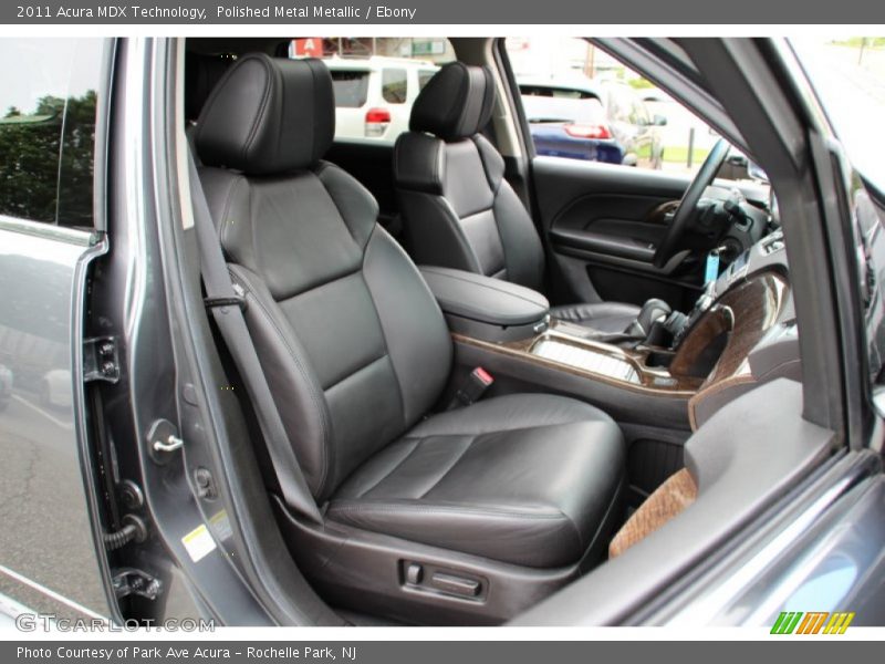 Polished Metal Metallic / Ebony 2011 Acura MDX Technology
