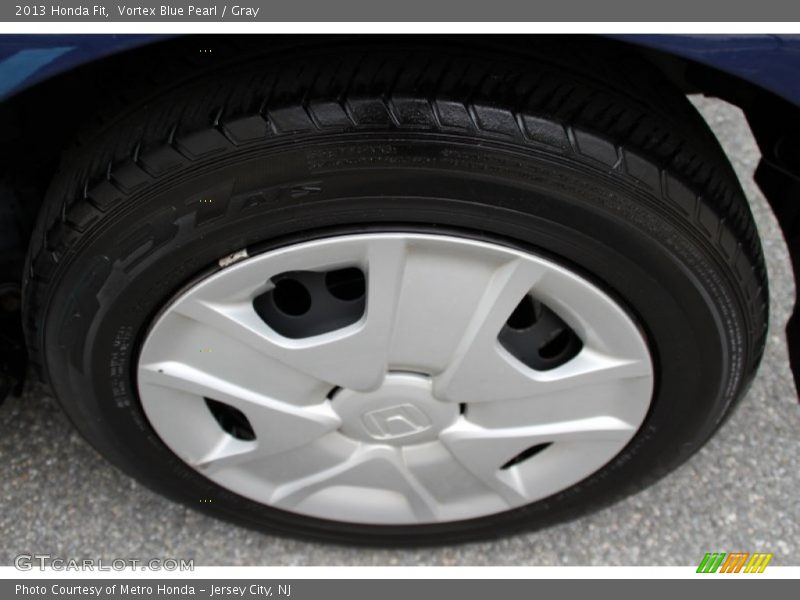 Vortex Blue Pearl / Gray 2013 Honda Fit